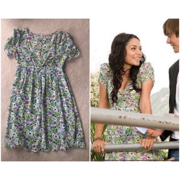american eagle flower garden dress